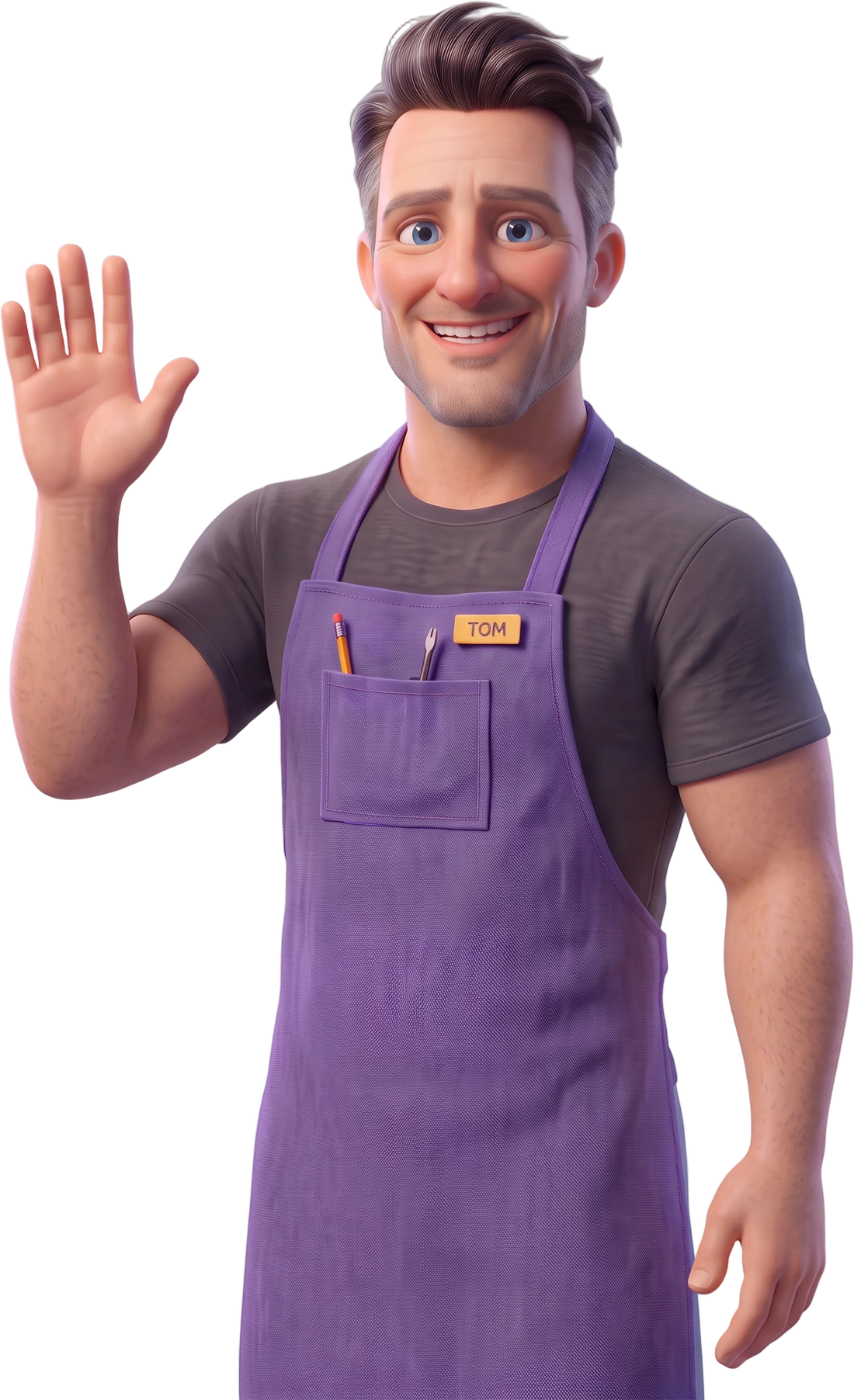 Tom, the web pro behind WPTom, waving hello